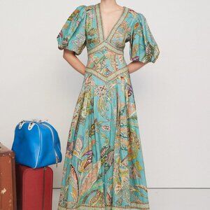 ALEMAIS FRANCA DRESS 4US Maxi Dress